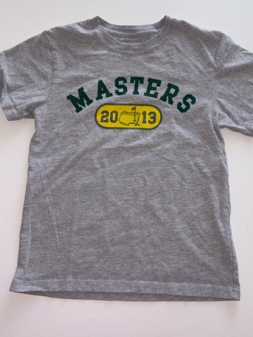 Youth Masters 2013 Golf Tournament Short Sleeve Tee Shirt Augusta Tradition sz M